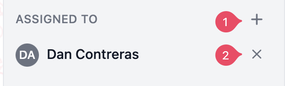 Conversation assignee