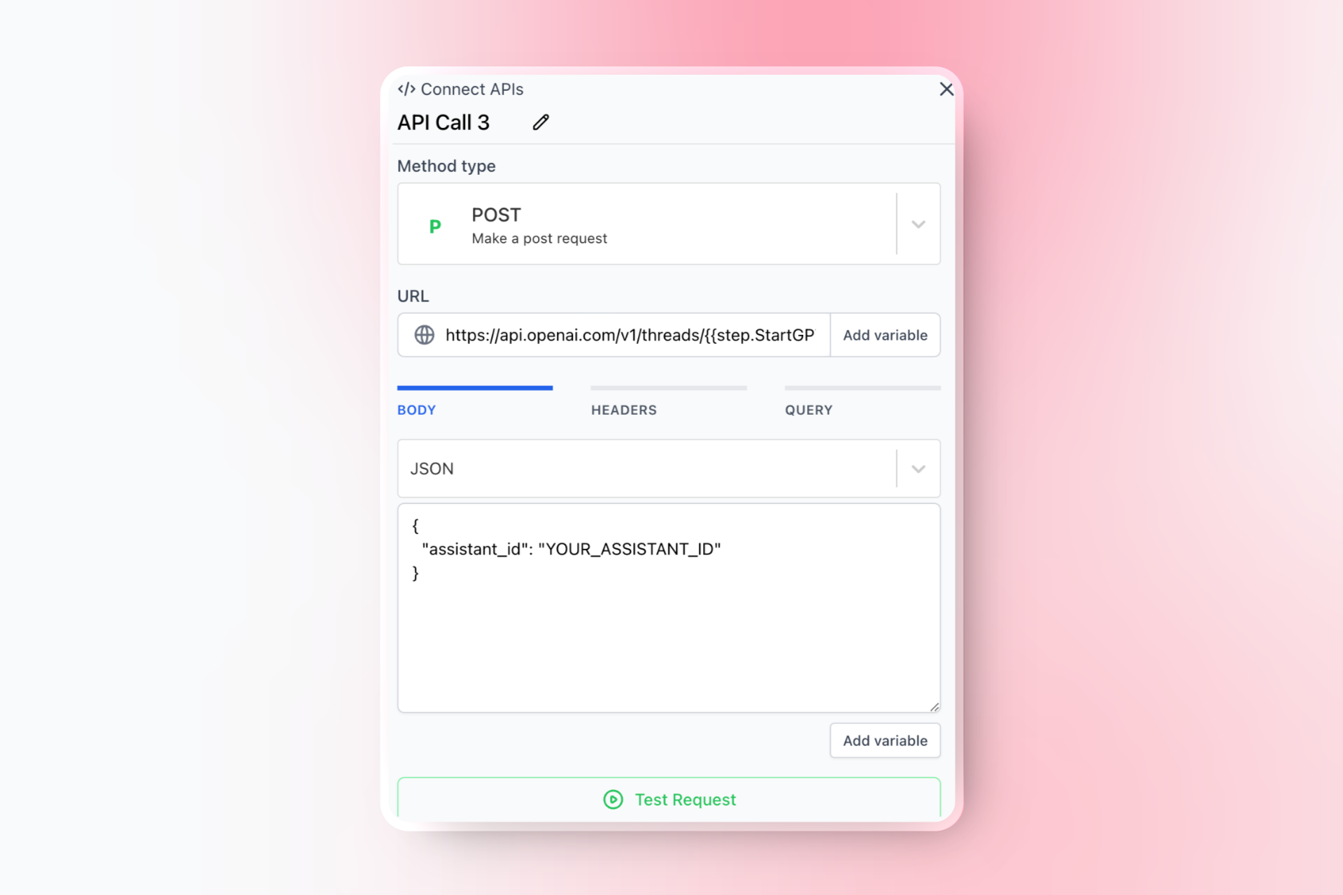 Run the GPT Assistant