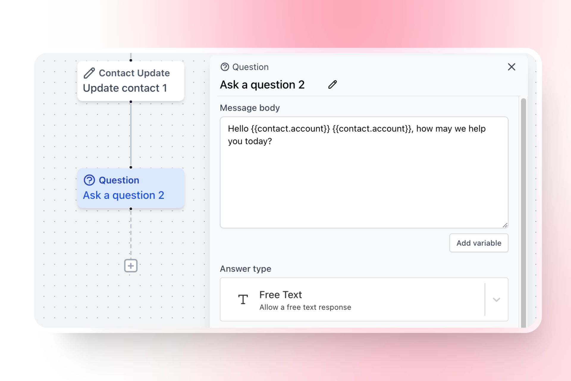 Example Question Step