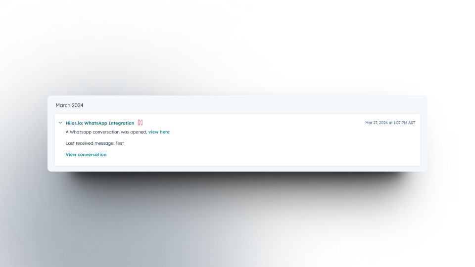 Conversation
activity